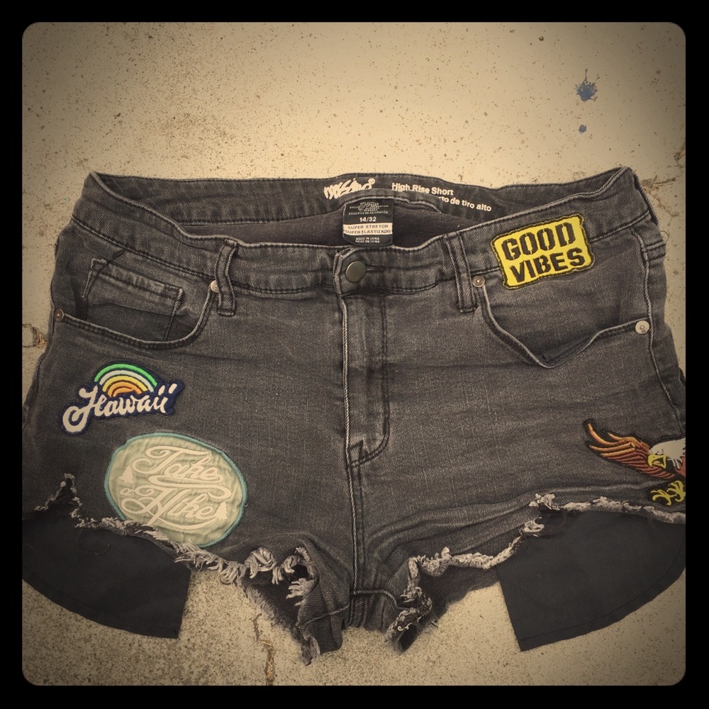 Mossimo high rise shorts.  Size 14.